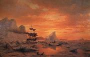 William Bradford The Ice Dwellers Watching the Invaders oil painting picture wholesale